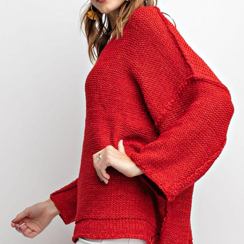 Red Sweater - Picture 3 of 4